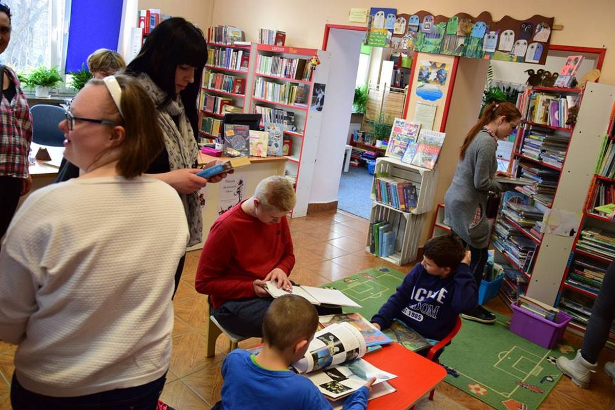 Z wizytą w bibliotece...